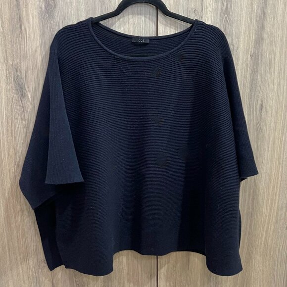 COS Knitted Oversized Sweater Poncho - Picture 4 of 9